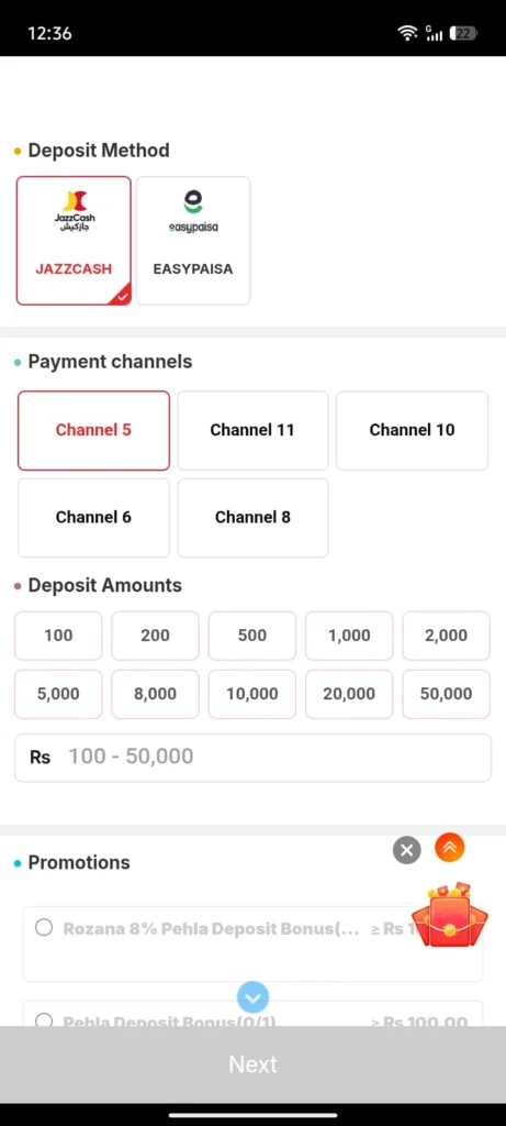 PLAYPKR Deposit